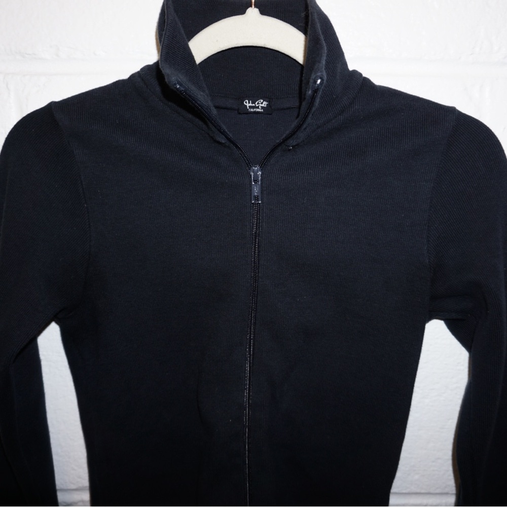 Limited Edition Brandy Melville John Gault Navy Blue Zip Up